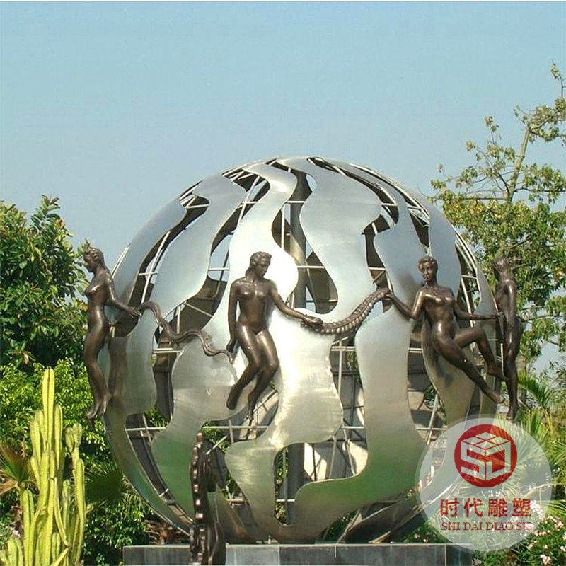 大型不銹鋼雕塑定制城市地標(biāo)性建筑公園廣場彩鋼園林景觀標(biāo)識廠家