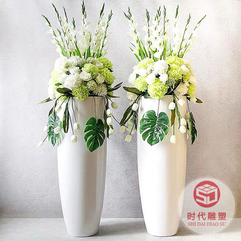 卡通兔子花缸雕塑園林景觀小品花園庭院房產(chǎn)小區(qū)綠地裝飾花盆兔子