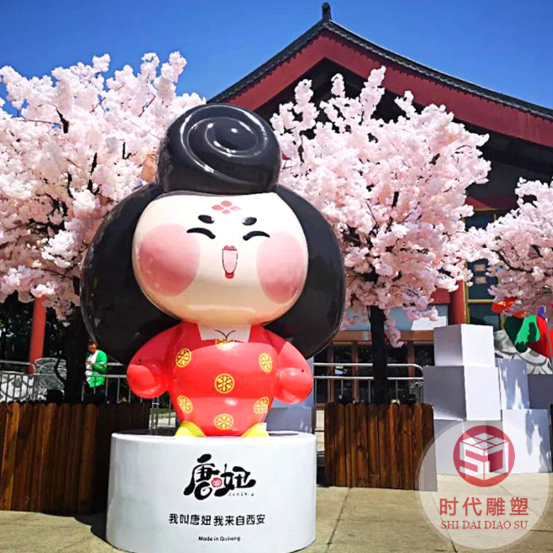 玻璃鋼雕塑定制卡通動物仿銅人物雕像商場酒店步行街裝飾小品擺件