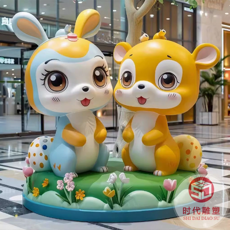 大熊貓玻璃鋼雕塑工藝品戶(hù)外網(wǎng)紅打卡園林花園景區(qū)售樓部裝飾擺件