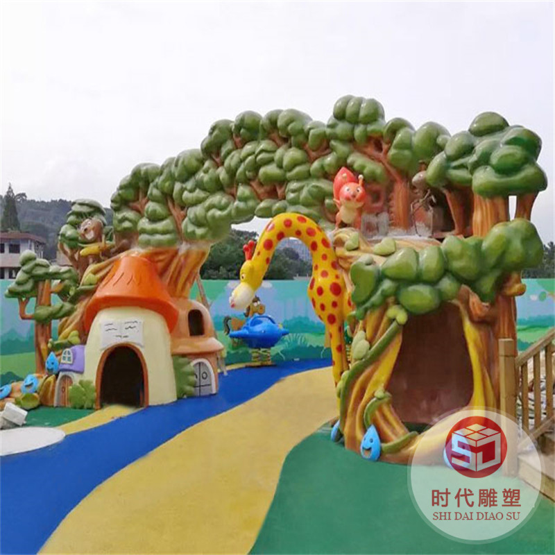 戶外卡通布朗熊玻璃鋼雕塑大型擺件商場(chǎng)售樓部網(wǎng)紅裝飾美陳工藝品