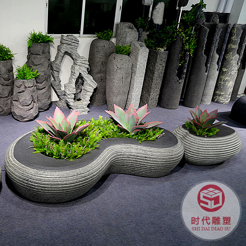 定制玻璃鋼鵝卵石座椅創(chuàng)意戶外室外坐凳商場(chǎng)學(xué)校凳子庭院公園矮凳
