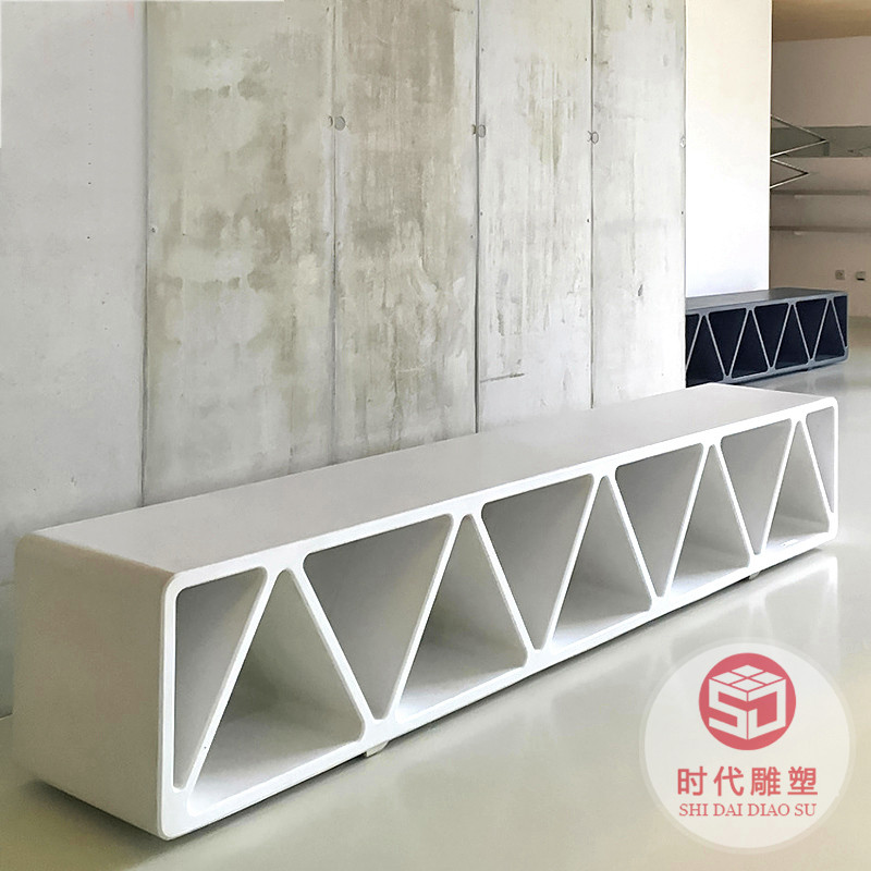 玻璃鋼凳子花盆大型商場(chǎng)創(chuàng)意心形座椅戶外公園裝飾美陳雕塑座凳